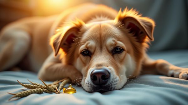 Apaiser l'anxiété et la douleur de votre chien avec l'huile de CBD