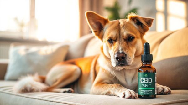 Choisir l'huile de CBD pour soulager l'anxiété et la douleur de votre chien